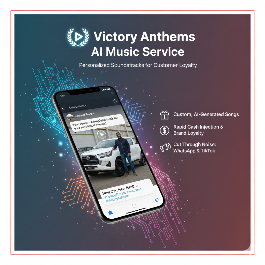 "Victory Anthems" AI Music Service